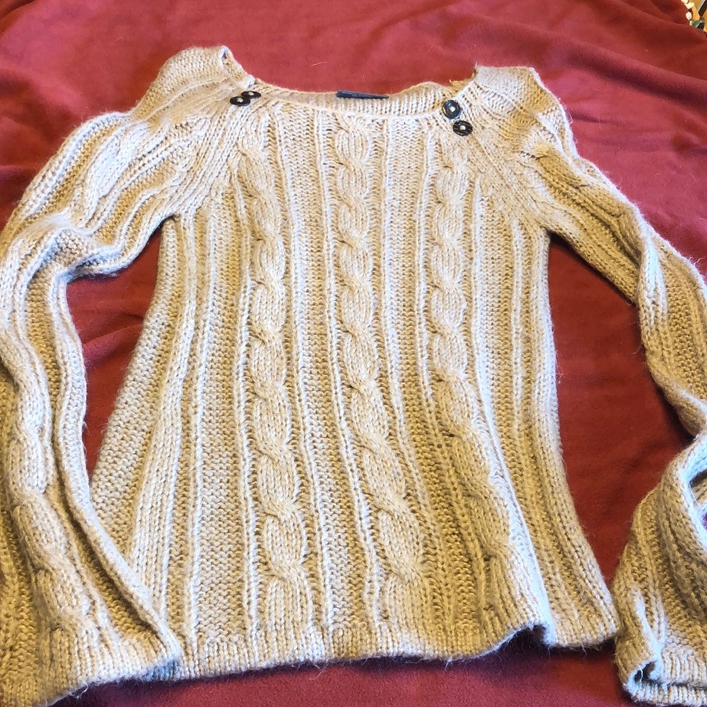 Brown sweater